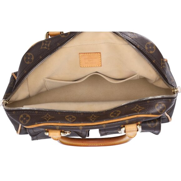 Louis Vuitton Manhattan PM Monogram Handbag M40026 Canvas - Picture 8 of 8